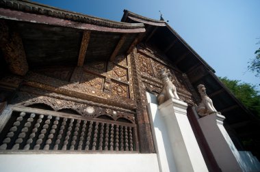 Lampang ili, Kuzey Tayland Tayland kilisede antik sanat.