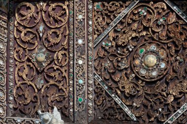 Lampang ili, Kuzey Tayland Tayland kilisede antik sanat.