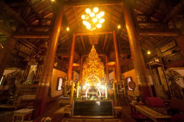 Kilisede antik buda .