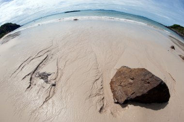 Şapka Samae beach Koh Larne Island, orta Tayland.