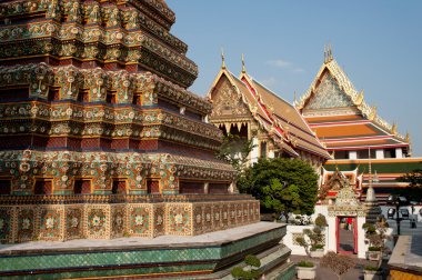 Bangkok antik tapınak.