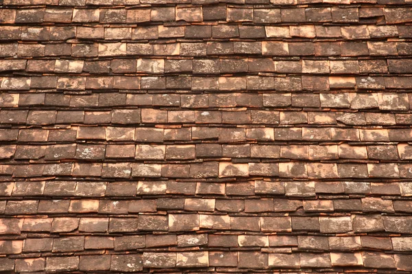 Old wood texture on roof . — Stock Photo, Image