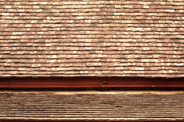 Старая текстура дерева на крыше  . — стоковое фото