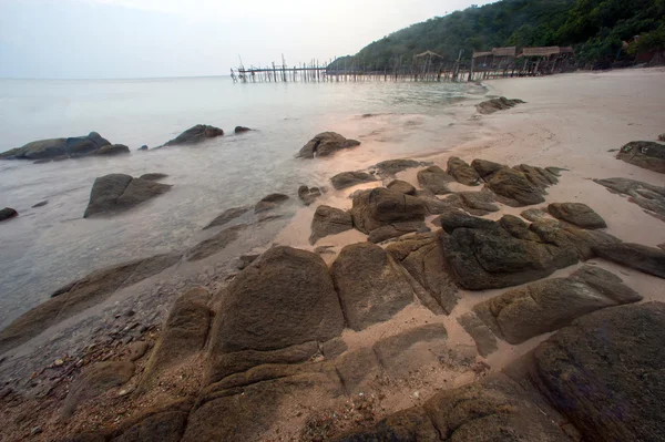 Spiaggia di Ao Lungdam sull'isola di Samet in Thailandia . — Foto Stock
