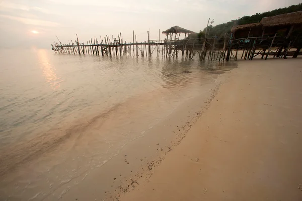 Spiaggia di Ao Lungdam sull'isola di Samet in Thailandia . — Foto Stock