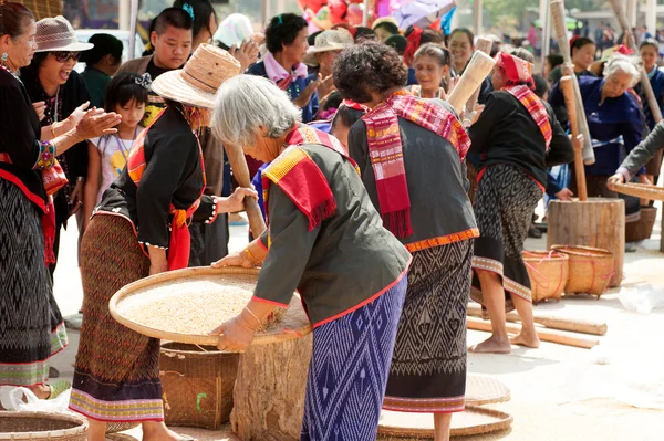 Пхутайское меньшинство женщин-виноделов . — стоковое фото
