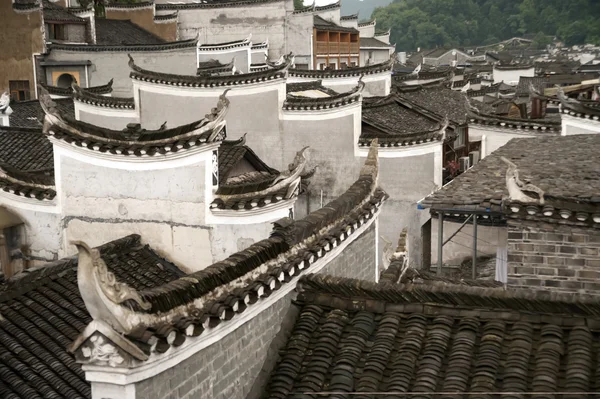 Top view of Fenghuang ancient city. — Stock fotografie