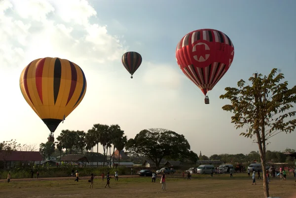 Horkovzdušný balón v Thajsku mezinárodní balónu Festival 2009. — Stock fotografie