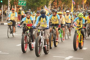 Bisikletçiler için baba Bisiklet grupları.