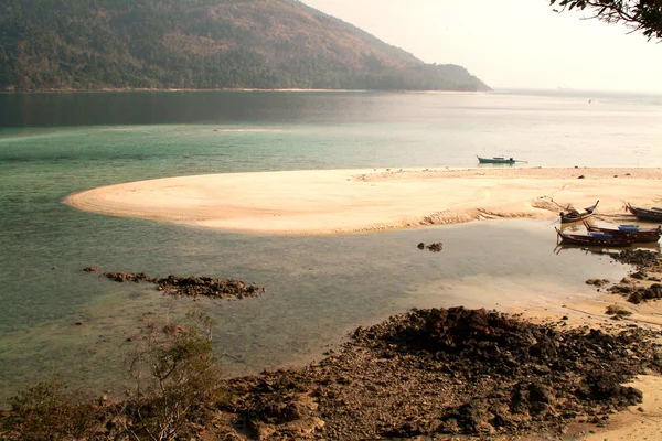 ビーチで Lepaew Island.Talutao 海洋国立公園タイ. — ストック写真