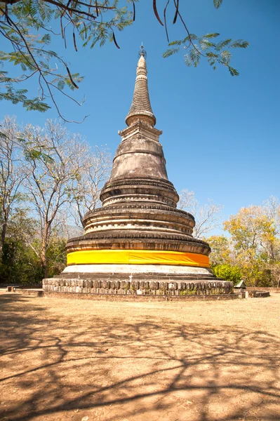 Pagoden av Wat Umong Suan Puthatham, Thailand. — Stockfoto