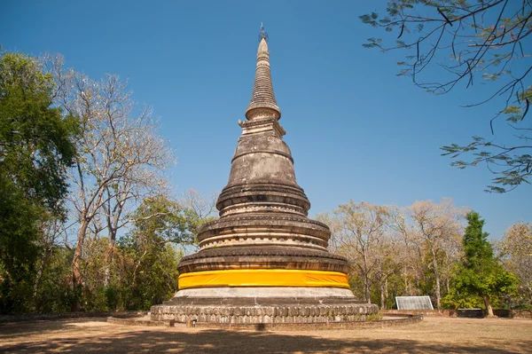 La Pagoda di Wat Umong Suan Puthatham, Thailandia . — Foto Stock