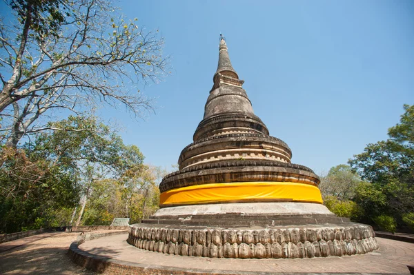 The Pagoda of Wat Umong Suan Puthatham,Thailand. — Stock Photo, Image