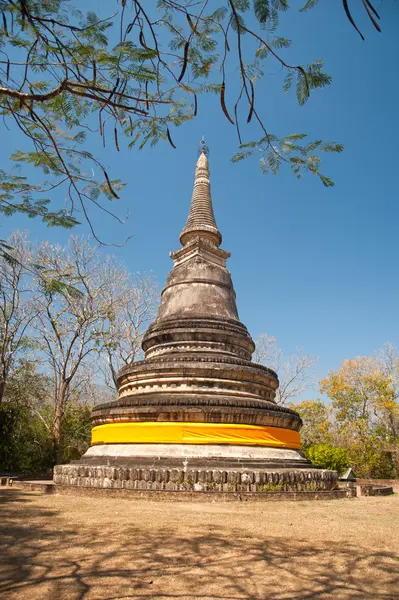 Pagoda Wat Umong Suan Puthatham, Thajsko. — Stock fotografie