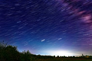 Yıldız izlerine sahip soyut arkaplan