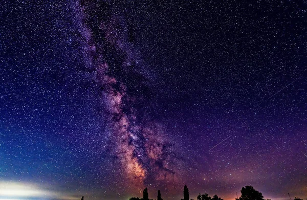 Milky Way Night — Stock Photo, Image