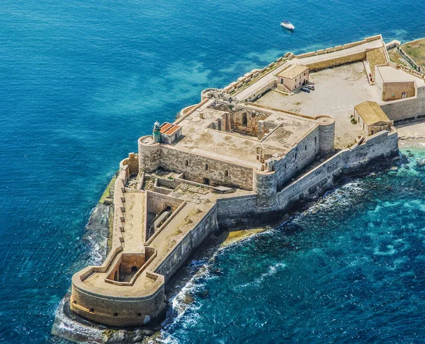 Fästningen Maniace i Syrakusa på Sicilien — Stockfoto