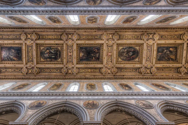 Naples Italy June 2021 Interior Cathedral Santa Maria Assunta Duomo — 图库照片