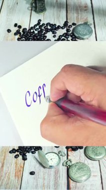 Kaligrafi, Kahve Zamanı, Kalem Kaligrafi