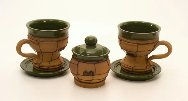 İki bardak ve şekerlik