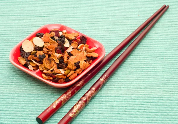 Gevşek meyve çayı