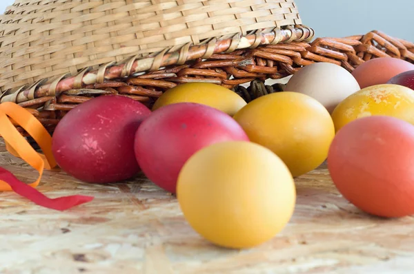Paskalya renkli yumurtalar