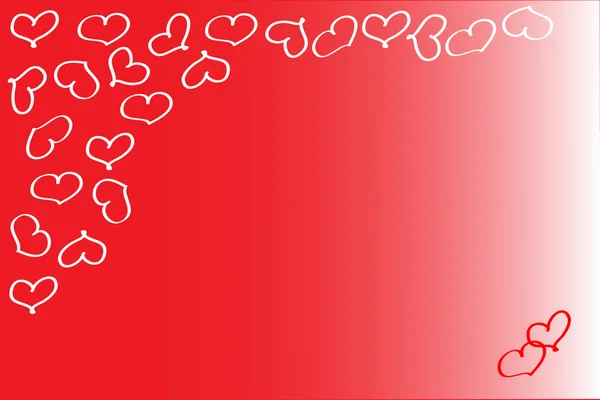 Enerji verici kırmızı valentine arka plan