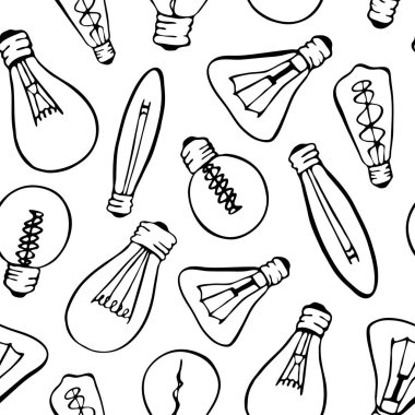 Karalama lambaları, pürüzsüz desenler, çizim çizgisi sanatı