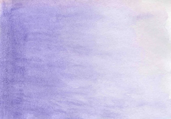 Purple abstract watercolor background, hand-drawn watercolor illustration — Stock Photo, Image