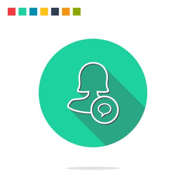 düz kullanıcı simgesi