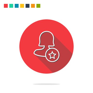 düz kullanıcı simgesi