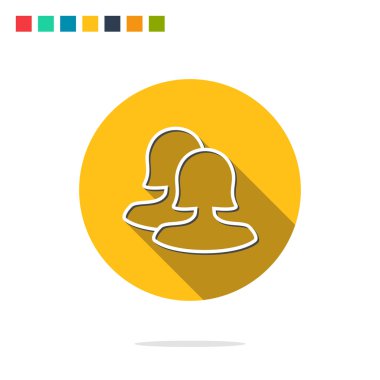 düz kullanıcı simgesi