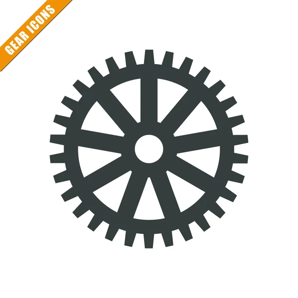 Vector gear icon — Stock Vector