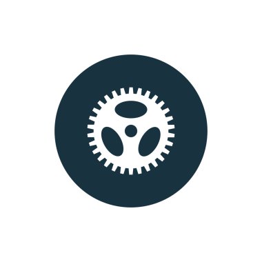 vektör dişli simgesini