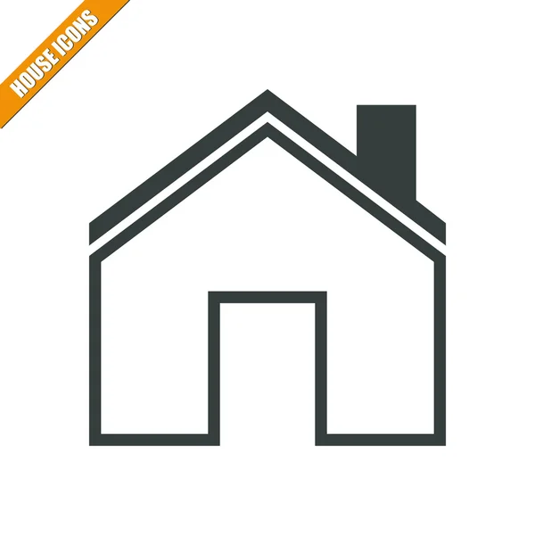 Vector house ikon — Stock Vector