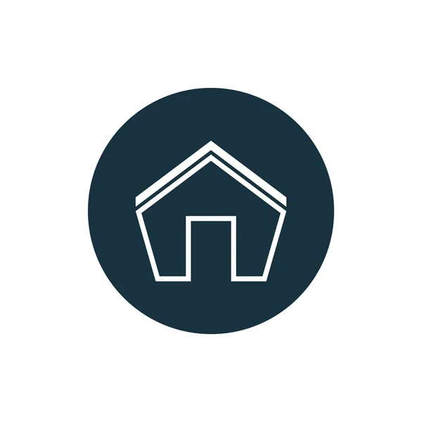 Vector house icon — Stock Vector