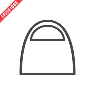 vektör çanta simgesi