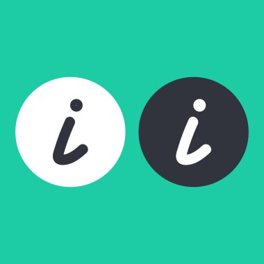 vektör bilgi simgesi