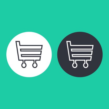 vektörel alışveriş sepeti