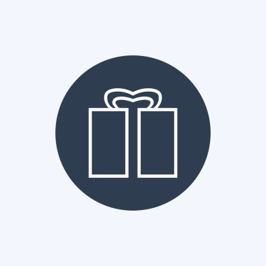 vektör hediye simgesi