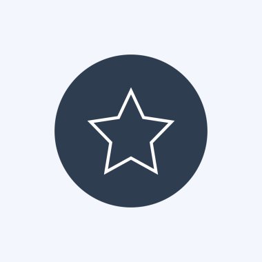 vektör yıldız simgesi