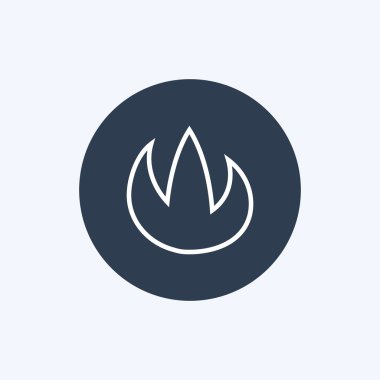 vektör yangın simgesi