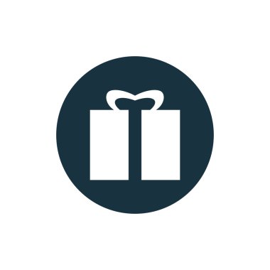vektör hediye simgesi