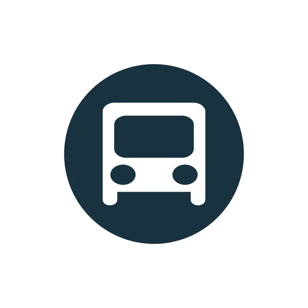 Vector icono de bus — Vector de stock