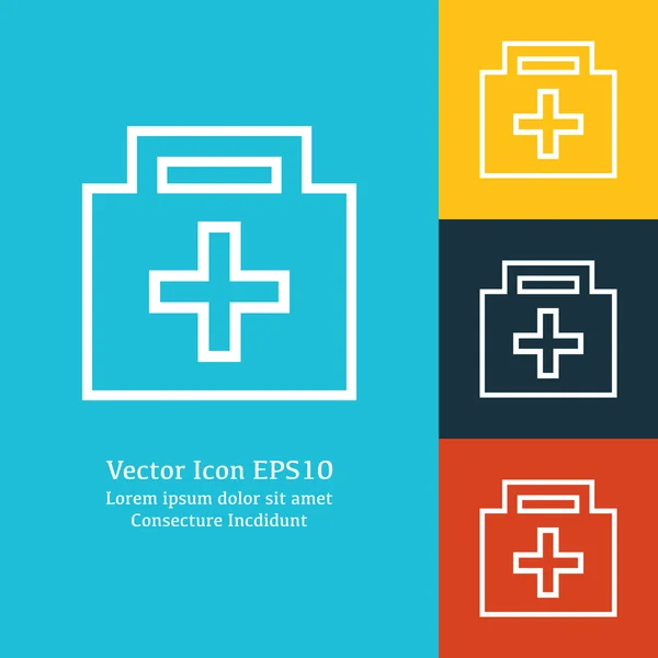 Icône de pharmacie vectorielle — Image vectorielle