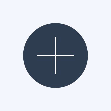 İnce çizgi artı simgesi