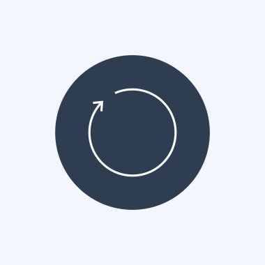 İnce çizgi döndürme simgesi