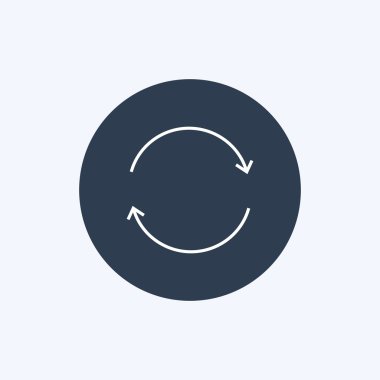 İnce çizgi yenileme simgesi