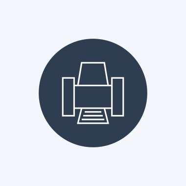 İnce satır yazıcı simgesini