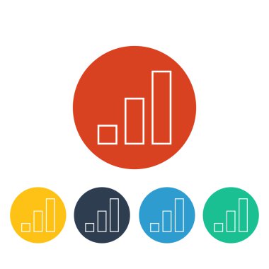 Vektör durum çubuğu simgesi